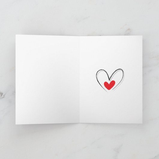 Ik hoop altijd dat jij het bent" WhatsApp Valentij Feestdagen Kaart (Binnen)