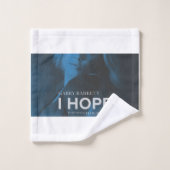 ik hoop bad handdoek (Wasdoekje)