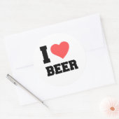 IK HOOP BEER RONDE STICKER (Envelop)