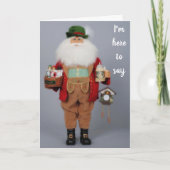 IK HOOP DAT AL JE "KERSTWENSEN" UITKOMEN KAART (Voorkant)