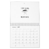 Ik hoop dat Aliens geloven in mij Kalender (Jan 2027)