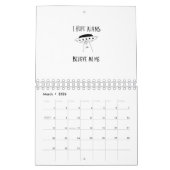 Ik hoop dat Aliens geloven in mij Kalender (Mar 2026)