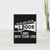 Ik hoop dat beide ploegen het Football verliezen, Kaart (Voorkant)