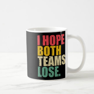 Ik hoop dat beide teams het Amerikaanse Football v Koffiemok