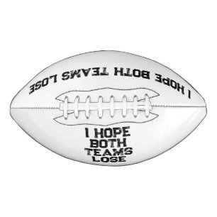 Ik hoop dat beide teams verliezen - Grappig Amerik American Football