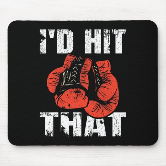 Ik hoop dat boxing muismat (Voorkant)