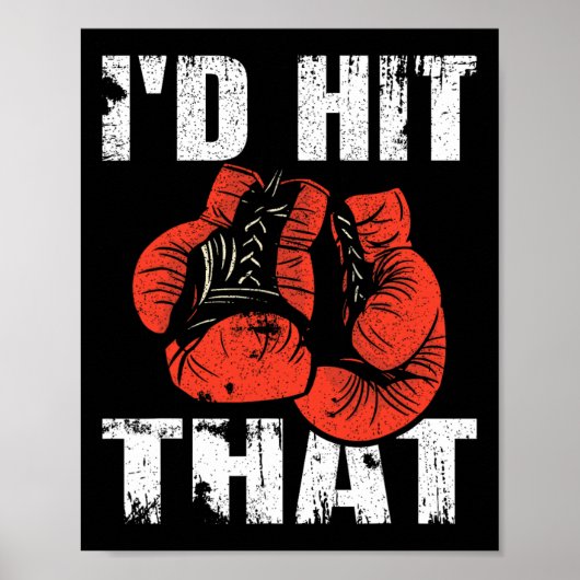 Ik hoop dat boxing poster (Voorkant)