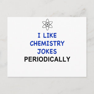 IK HOOP DAT CHEMISTRY PERIODICEEL WERKT BRIEFKAART