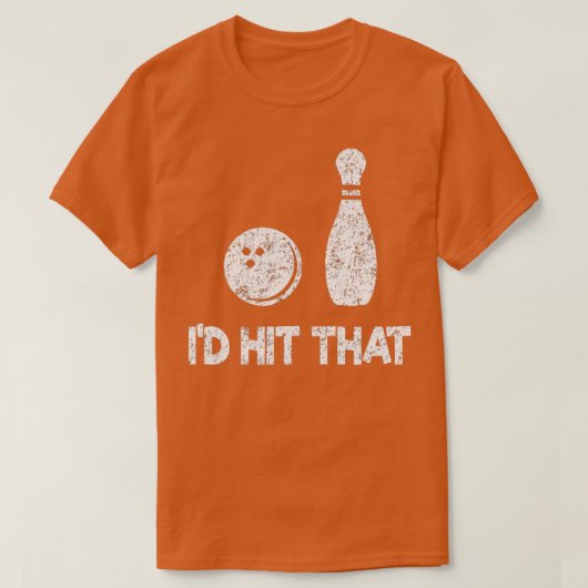 Ik hoop dat de grappige Bowling Bowler-cadeautjes  T-shirt (Design voorkant)