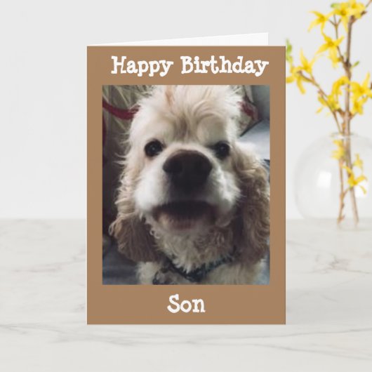 IK HOOP DAT DIT DE BESTE VERJAARDAG OOIT IS KAART (Gele Bloem)