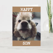 IK HOOP DAT DIT DE BESTE VERJAARDAG OOIT IS KAART (Voorkant)