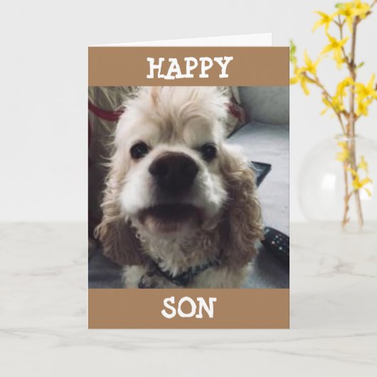 IK HOOP DAT DIT DE BESTE VERJAARDAG OOIT IS KAART (Gele Bloem)