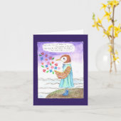 Ik hoop dat Emily Dickenson-gedicht een vriend sym Kaart (Gele Bloem)