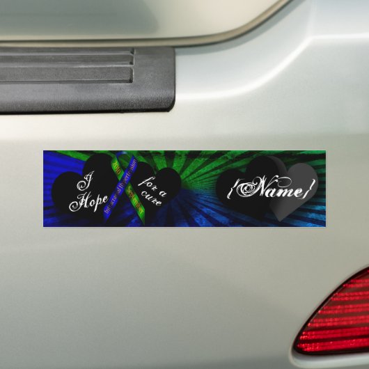 Ik hoop dat er een echte lint-lintbumpersticker ko bumpersticker (Op auto)