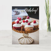 "Ik hoop dat het een zoete is" Penguin-verjaardags Kaart (Voorkant)