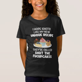 Ik hoop dat Idioot mijn nieuwe unieke recept Humor T-shirt