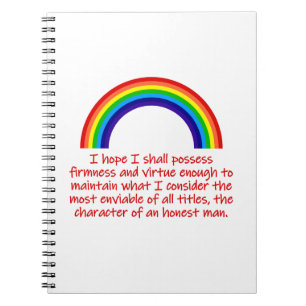 Ik hoop dat ik het zal hebben notitieboek