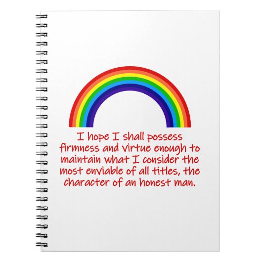 Ik hoop dat ik het zal hebben notitieboek (Voorkant)