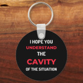 Ik hoop dat je begrijpt hoe het is sleutelhanger (Voorkant)