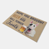 Ik hoop dat je bier en stierenmolen heeft meegebra deurmat (Schuin)