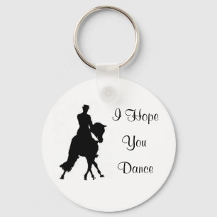 Ik hoop dat je Dance Dressage Horse Sleutelhanger
