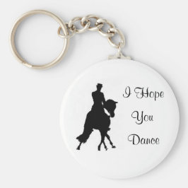 Ik hoop dat je Dance Dressage Horse Sleutelhanger