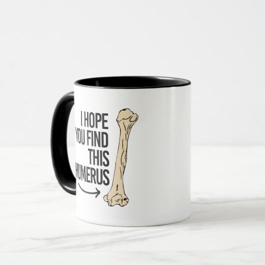 Ik hoop dat je deze Humerus vindt - Pro-Science - Mok (Voorkant links)