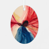 Ik hoop dat je dit kerstornament verblind krijgt metalen ornament (Voorkant links)