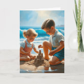 Ik hoop dat je een goede zomer hebt kaart (Voorkant)