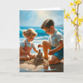 Ik hoop dat je een goede zomer hebt kaart (Gele Bloem)