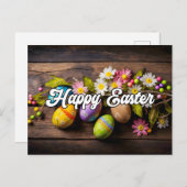 Ik hoop dat je een heerlijke Pasen hebt Briefkaart (Voorkant / Achterkant)