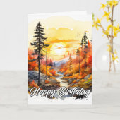 Ik hoop dat je een heerlijke verjaardag hebt kaart (Gele Bloem)