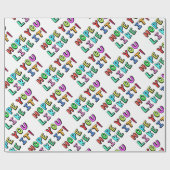 Ik hoop dat je het leuk vindt cadeaupapier (Vlak)