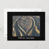 Ik hoop dat je hier was. briefkaart (Voorkant / Achterkant)