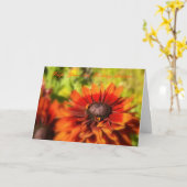 Ik hoop dat je je beter voelt kaart (Gele Bloem)