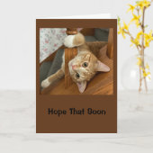 Ik hoop dat je je goed Spint. Kaart (Gele Bloem)