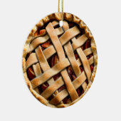 Ik hoop dat je kerst peachy is keramisch ornament (Rechts)