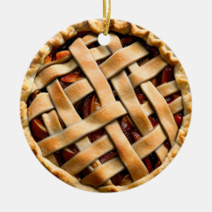 Ik hoop dat je kerst peachy is keramisch ornament