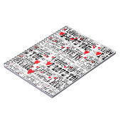 IK HOOP DAT JE Notitieboek Hart Valentijn Journal  (Linkerzijde)