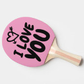 IK HOOP DAT JE PONG PADDLE VOOR WIFE OF VRIENDIN P TAFELTENNISBATJE (Zijkant)