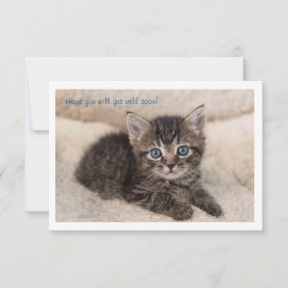 Ik hoop dat je snel goed zult komen. kaart