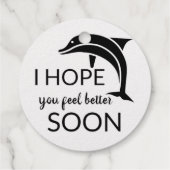 Ik hoop dat je snel weer beter voelt  bedankjes labels (Achterkant)