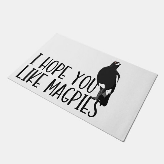 Ik hoop dat je van maden houdt om mat te verwelkom (Schuin)