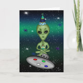 Ik hoop dat je verjaardag buiten deze wereld is! A Kaart (Voorkant)