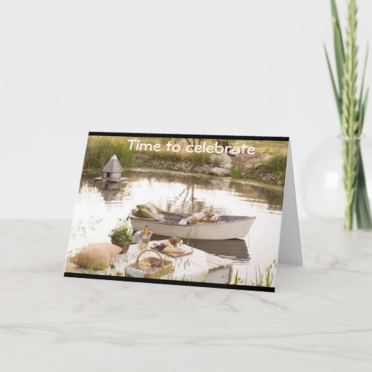 IK HOOP DAT JE VERJAARDAG EEN PLEZIERIGE PICKNICK KAART (Voorkant)