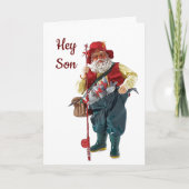 IK HOOP DAT JE VERJAARDAG IS ALS EEN DAG GEVIST FEESTDAGEN KAART (Voorkant)