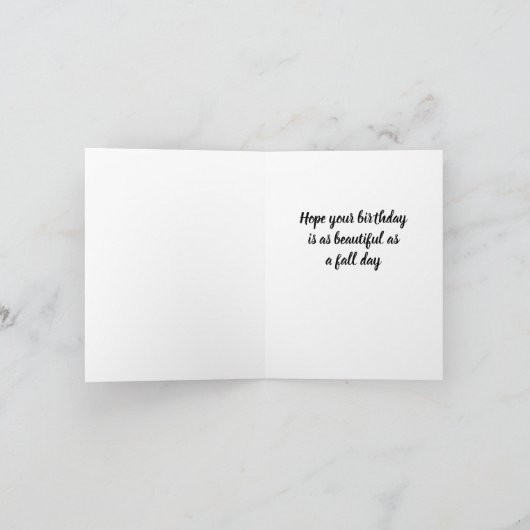 *IK HOOP DAT JE VERJAARDAG NET ZO MOOI IS ALS EEN  KAART (Binnen)