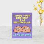 Ik hoop dat je verjaardag net zo spectaculair is a kaart (Gele Bloem)