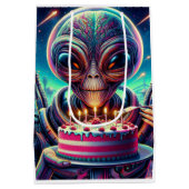 Ik hoop dat je verjaardag uit deze wereld is | Vre Medium Cadeauzakje (Achterkant)