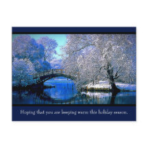 Ik hoop dat je warm blijft ...